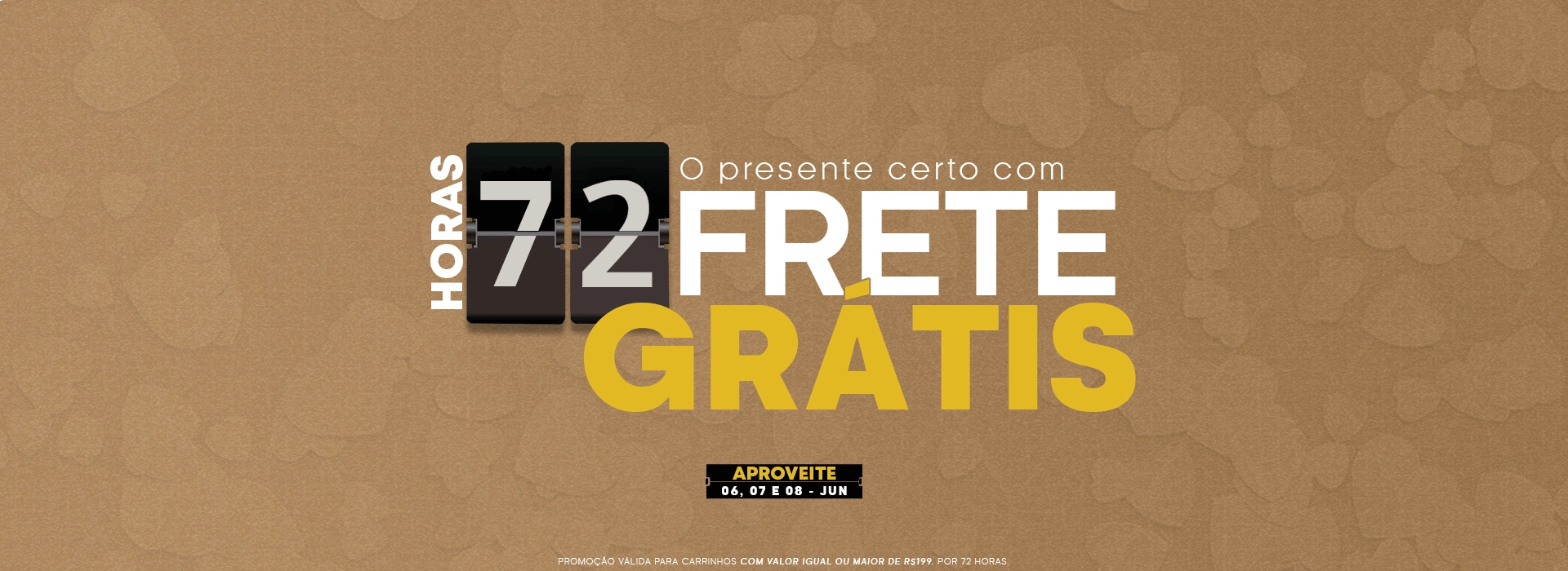 Frete Grátis (06 a 08)