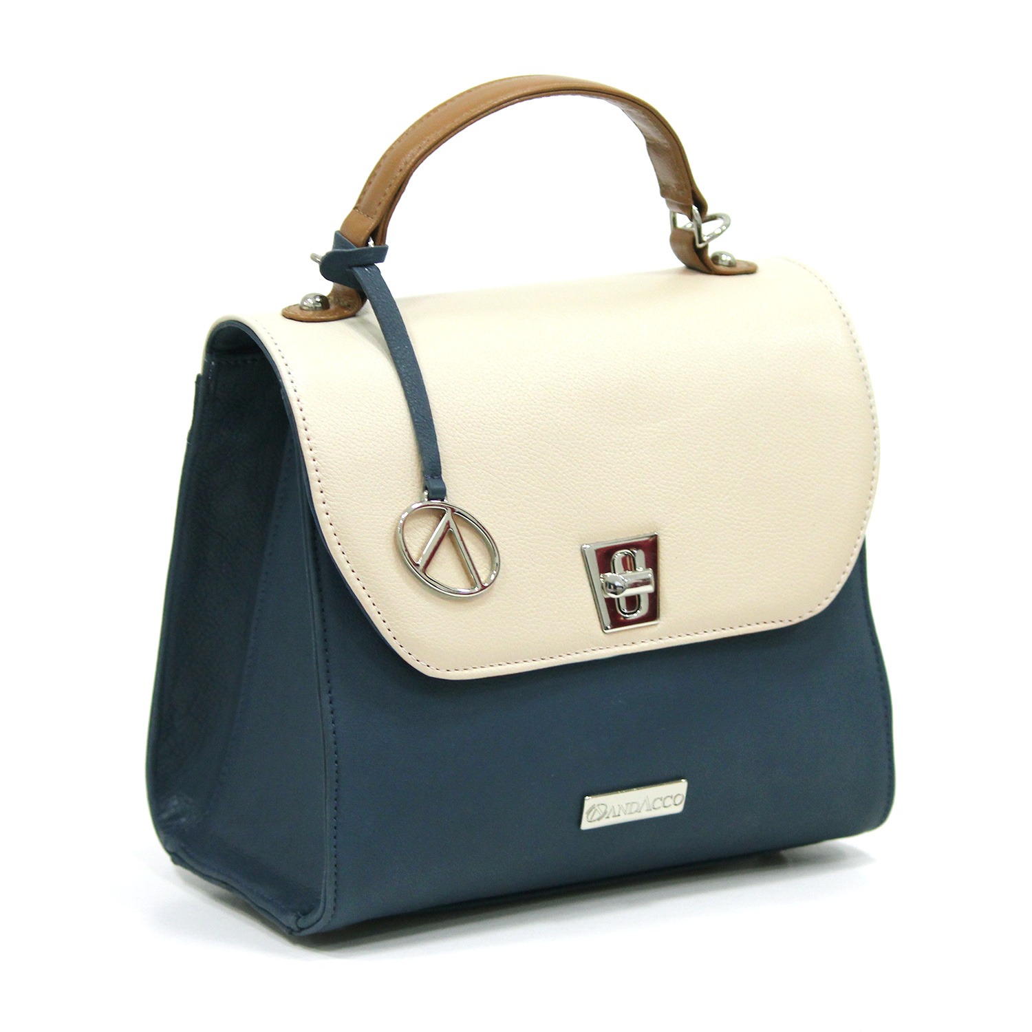 Bolsa em Couro - Azul - ACO8B