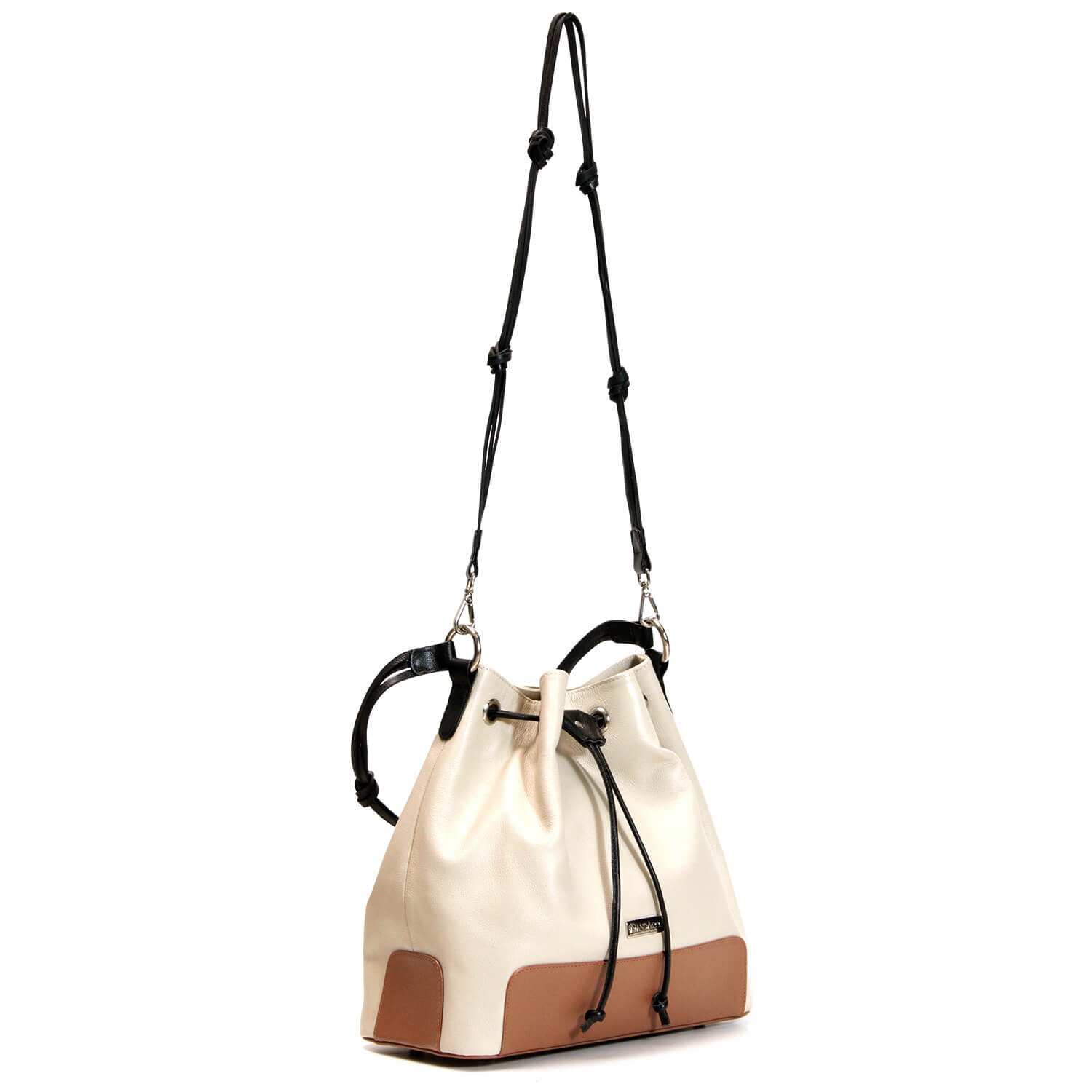 Bolsa em Couro - Bege - ACO5B Bolsa em Couro - Bege - ACO5B