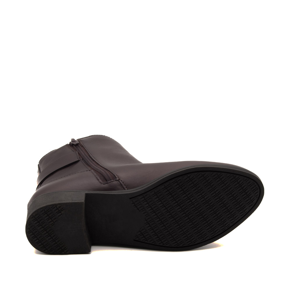 Bota Essenza Cano Baixo em Couro Bravvo Tabaco - 4332BT