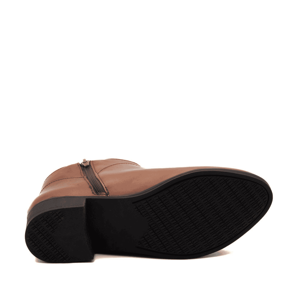 Bota Essenza Cano Baixo em Couro Bravvo Tan - 4330BT Bota Essenza Cano Baixo em Couro Bravvo Tan - 4330BT