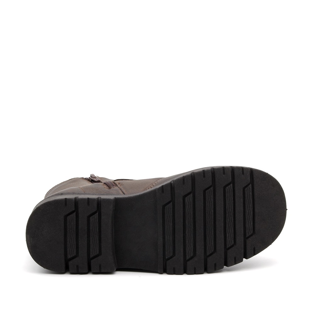 Bota Viena com Salto em Couro Senna Coffee - 4464SC