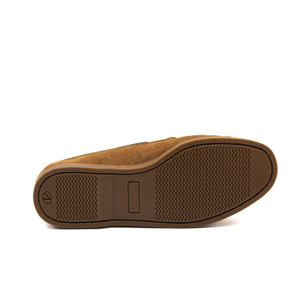 Mocassim Feminino Caribe em Couro Camurça Desert - 3951CD