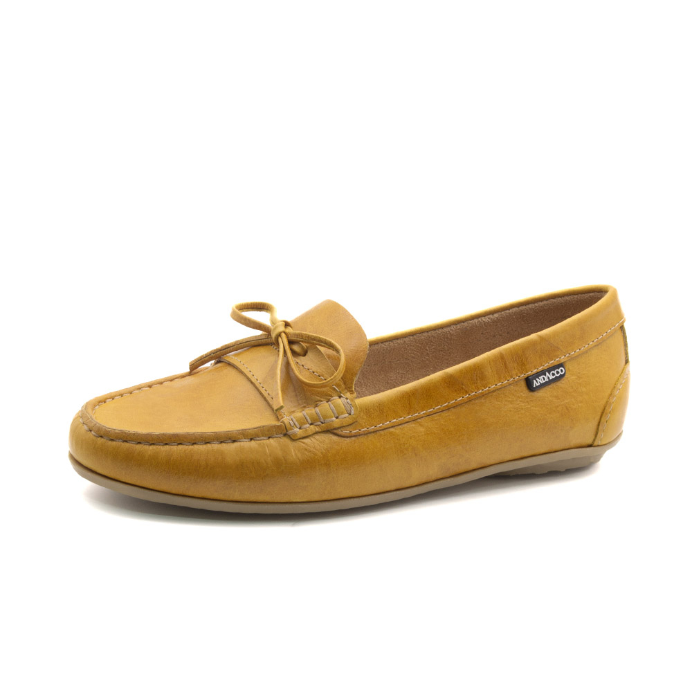 Mocassim Feminino Liv em Couro Crush Melone - 3664CM