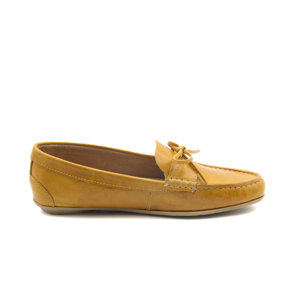 Mocassim Feminino Liv em Couro Crush Melone - 3664CM