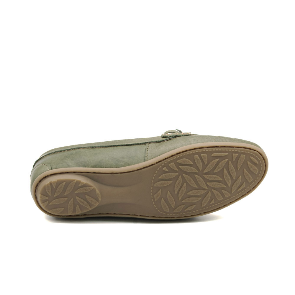 Mocassim Feminino Liv em Couro Crush Mist - 3664CMI Mocassim Feminino Liv em Couro Crush Mist - 3664CMI