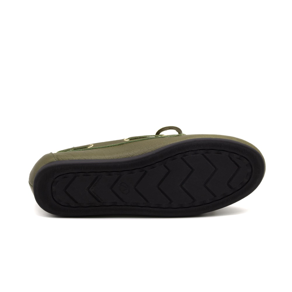 Mocassim Feminino Sider em Couro Alfa Grass - 13433AG