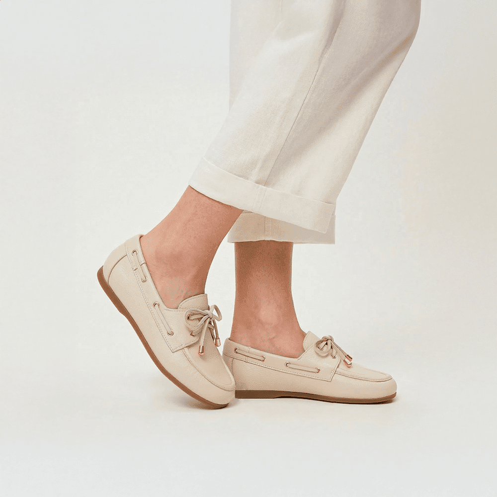 Mocassim Feminino Sider em Couro Alfa Lua - 13433AL Mocassim Feminino Sider em Couro Alfa Lua - 13433AL