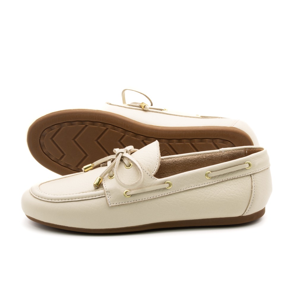 Mocassim Feminino Sider em Couro Alfa Lua - 13433AL Mocassim Feminino Sider em Couro Alfa Lua - 13433AL