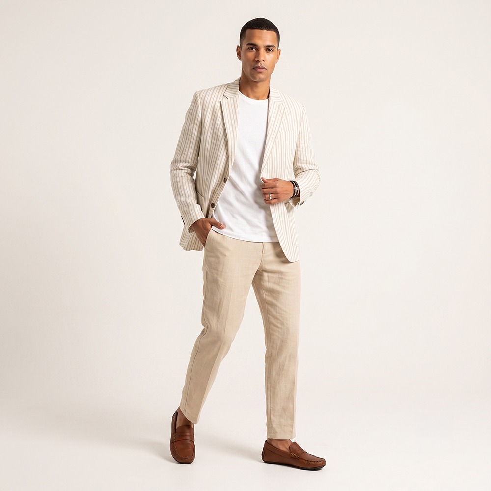 Mocassim Masculino Boss em Couro Senna Camel - 9851SC