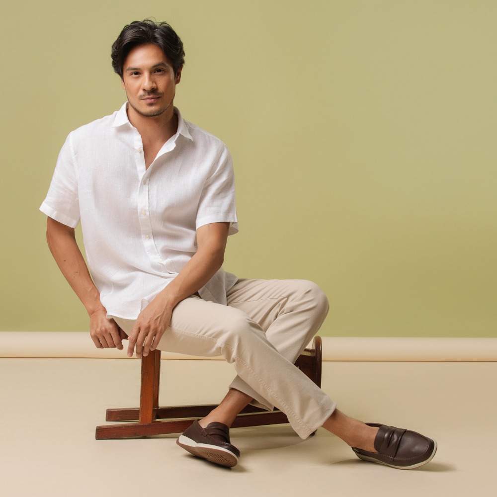 Mocassim Masculino Code em Couro Alfa Café - 9339AC Mocassim Masculino Code em Couro Alfa Café - 9339AC