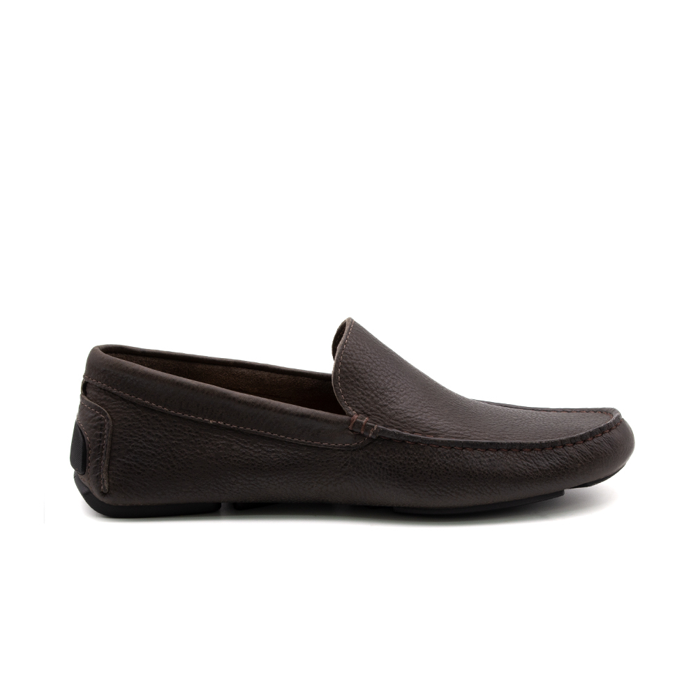 Mocassim Masculino Dollar em Couro Senna  Coffee - 9838SC