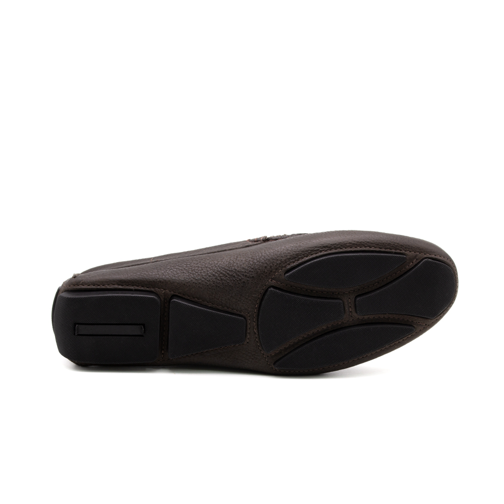 Mocassim Masculino Dollar em Couro Senna  Coffee - 9838SC