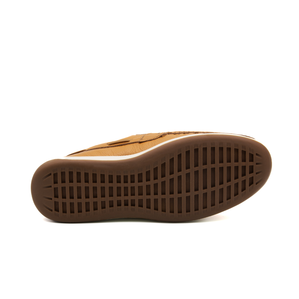Mocassim Masculino em Couro Alfa Camel - 9336AC