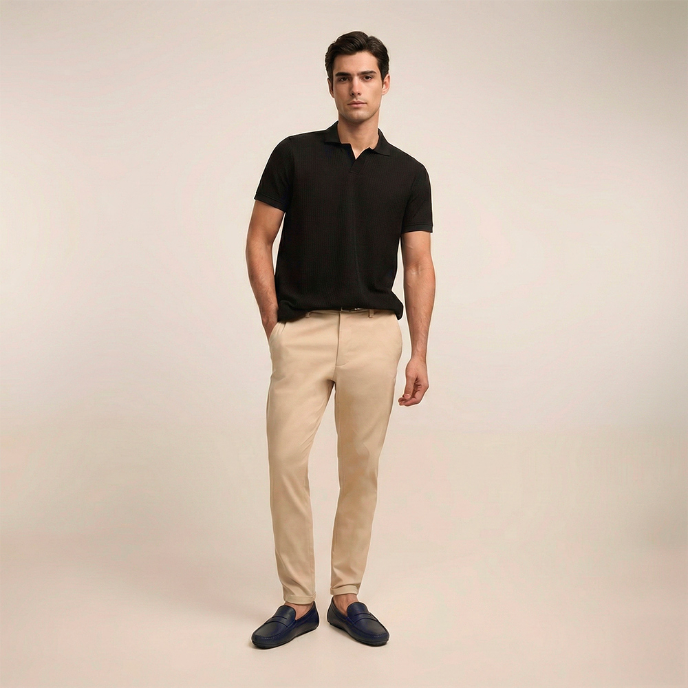 Mocassim Masculino em Couro Alfa Dark Blue - 98196AD Mocassim Masculino em Couro Alfa Dark Blue - 98196AD