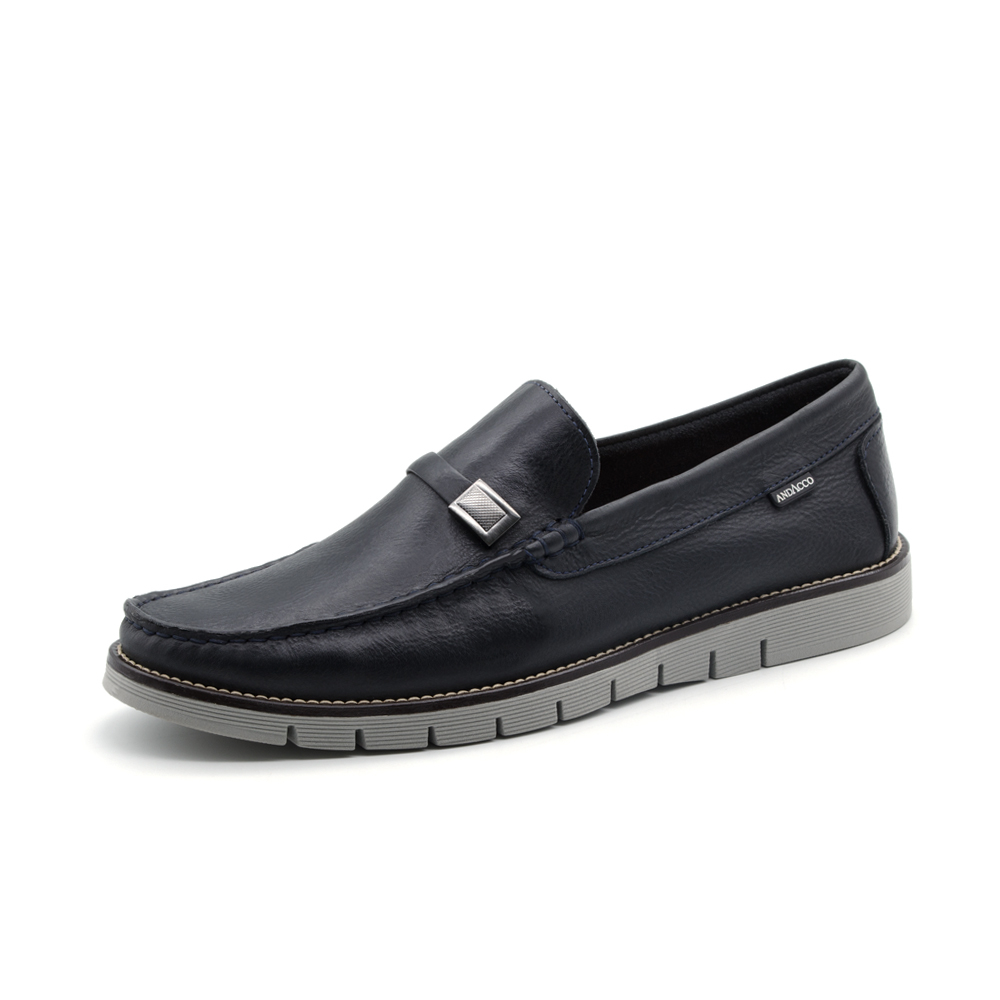 Mocassim Masculino Falcon em Couro Senna Marinho - 9912SM