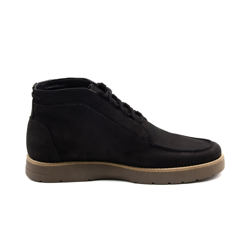 Mocassim Masculino Orion em Couro Vertigo Preta - 9794VP
