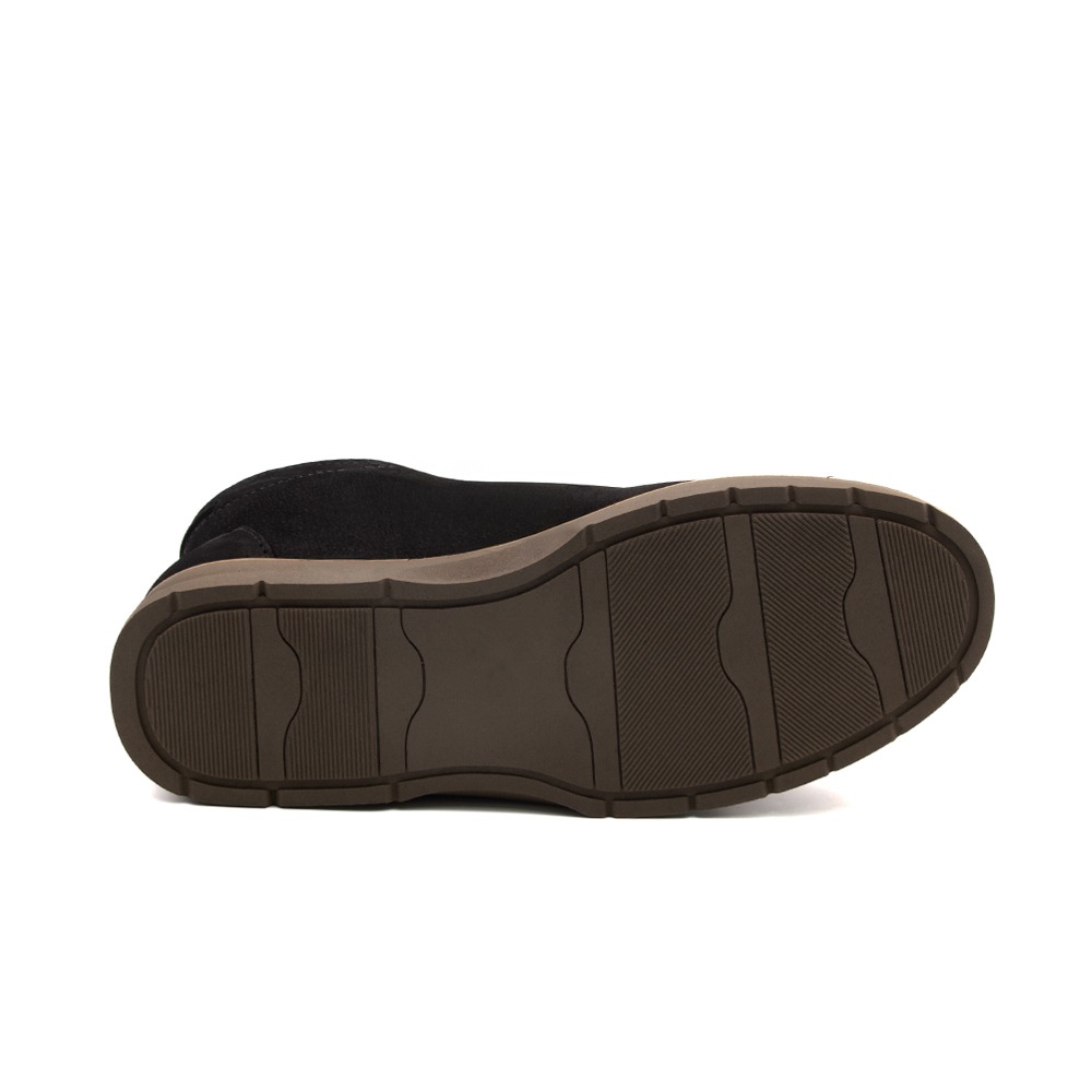 Sapato Masculino Orion em Couro Vertigo Preta - 9794VP