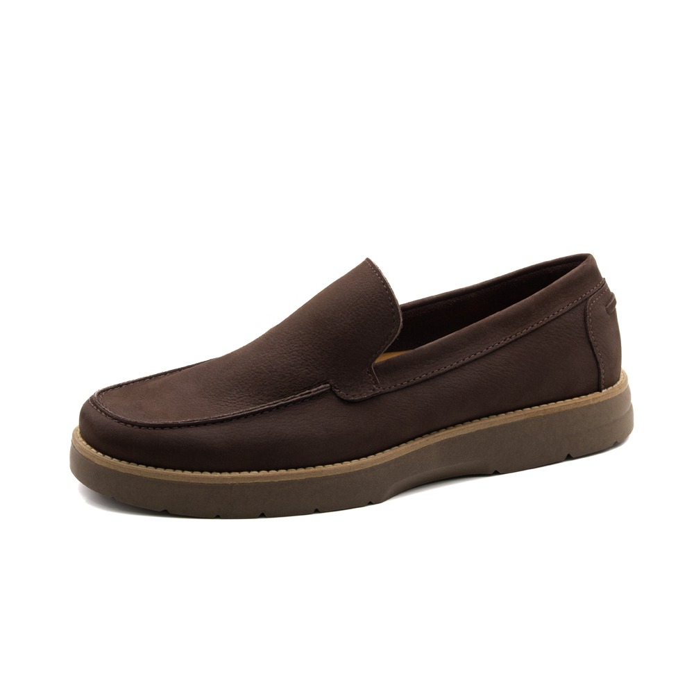 Sapato Masculino Orion em Couro Vertigo Tabaco - 9791VT