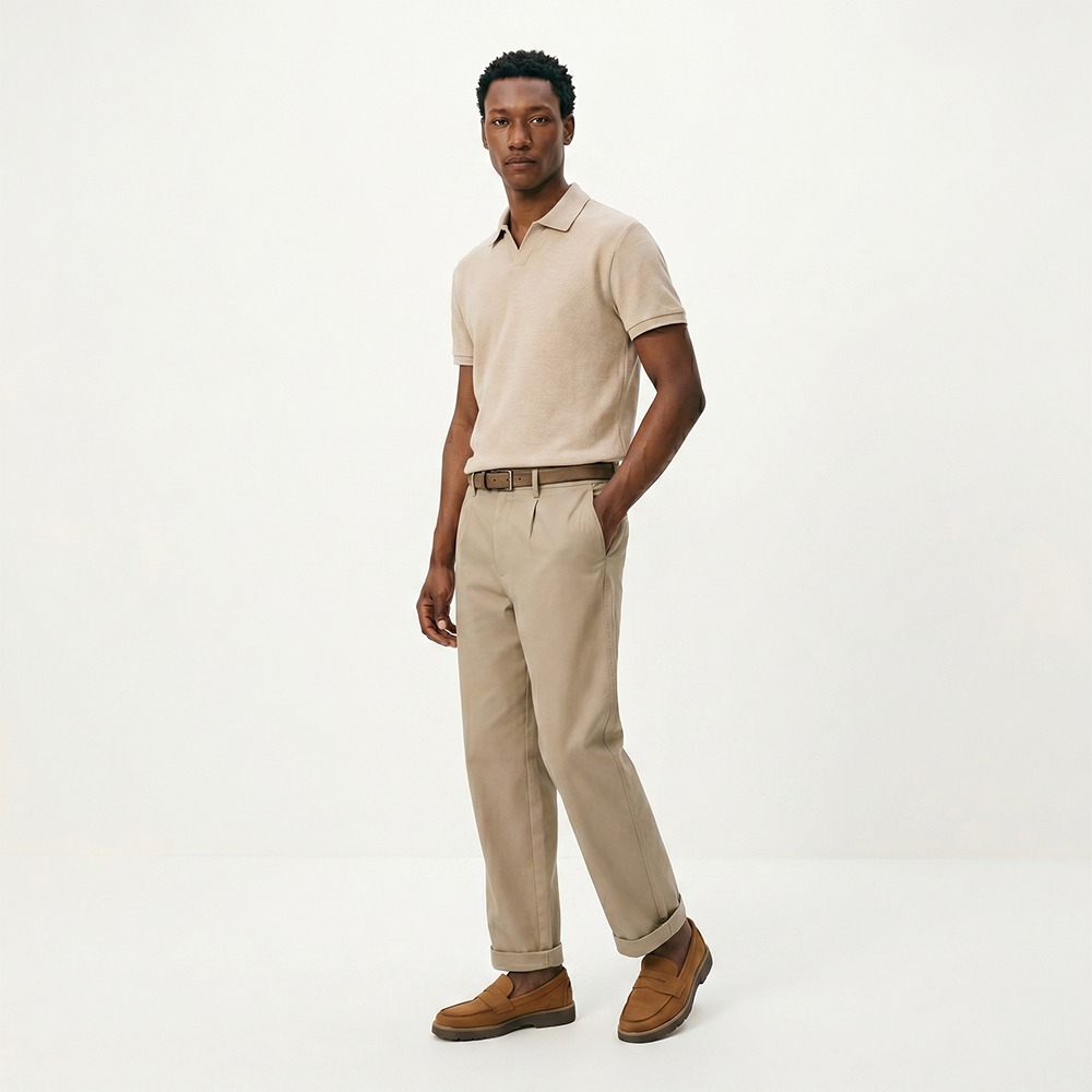 Sapato Masculino Orion em Couro Vertigo Tan - 9790VT