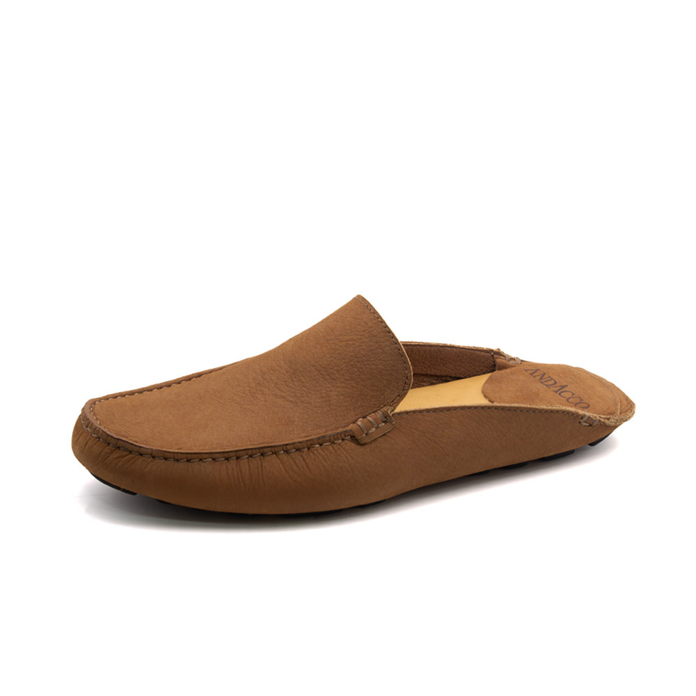 Mocassim Mule Masculino em Couro Vertigo Tan - 98101VTA Mocassim Mule Masculino em Couro Vertigo Tan - 98101VTA