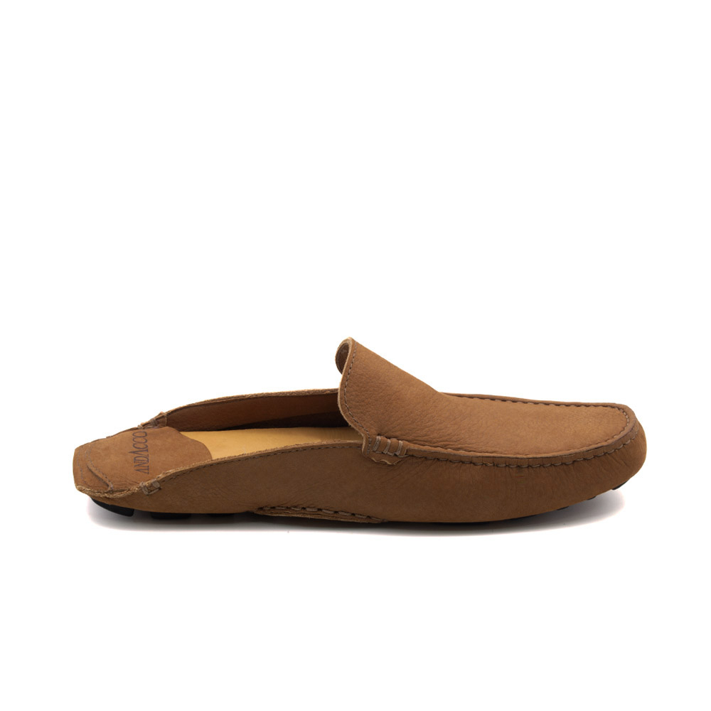 Mocassim Mule Masculino em Couro Vertigo Tan - 98101VTA Mocassim Mule Masculino em Couro Vertigo Tan - 98101VTA