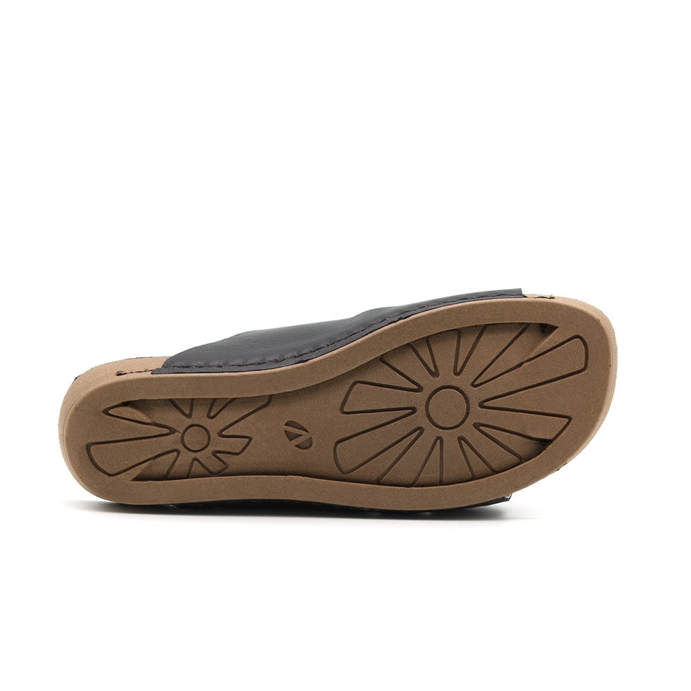 Sandália Flatform Goa em Couro Alfa Preto - 14260AP Sandália Flatform Goa em Couro Alfa Preto - 14260AP