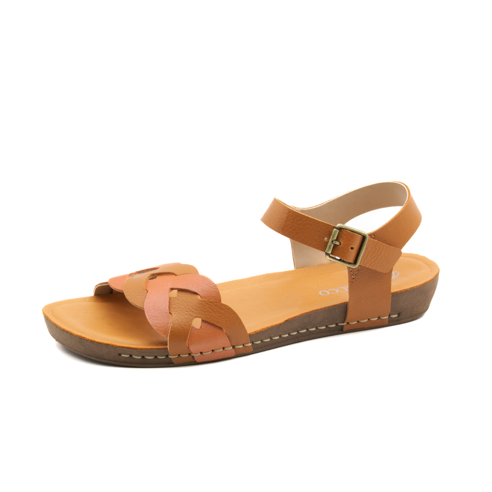 Sandália Flatform Goa em Couro Alfa Sunset - 14271AS Sandália Flatform Goa em Couro Alfa Sunset - 14271AS