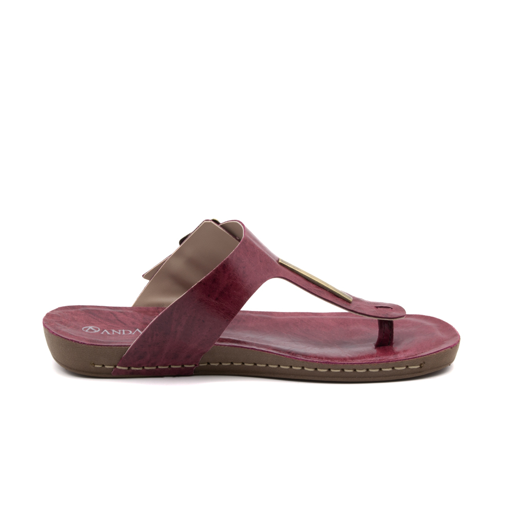 Sandália Flatform Goa em Couro Crush Rosa - 14298CR Sandália Flatform Goa em Couro Crush Rosa - 14298CR