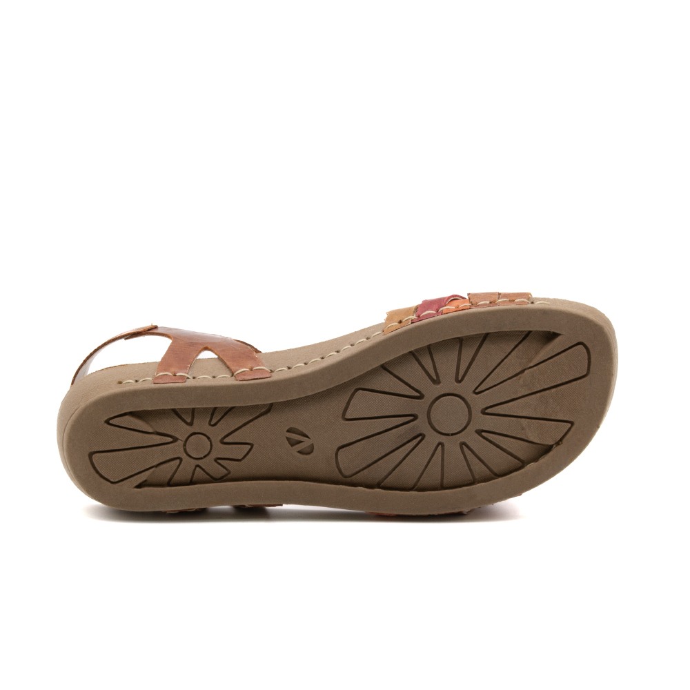 Sandália Flatform Goa em Couro Crush Rust - 14297CR Sandália Flatform Goa em Couro Crush Rust - 14297CR