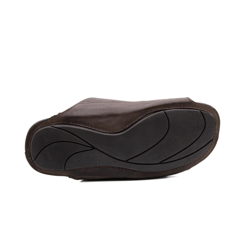 Sandália Masculina Asteca em Couro Senna Coffee - 8840SC