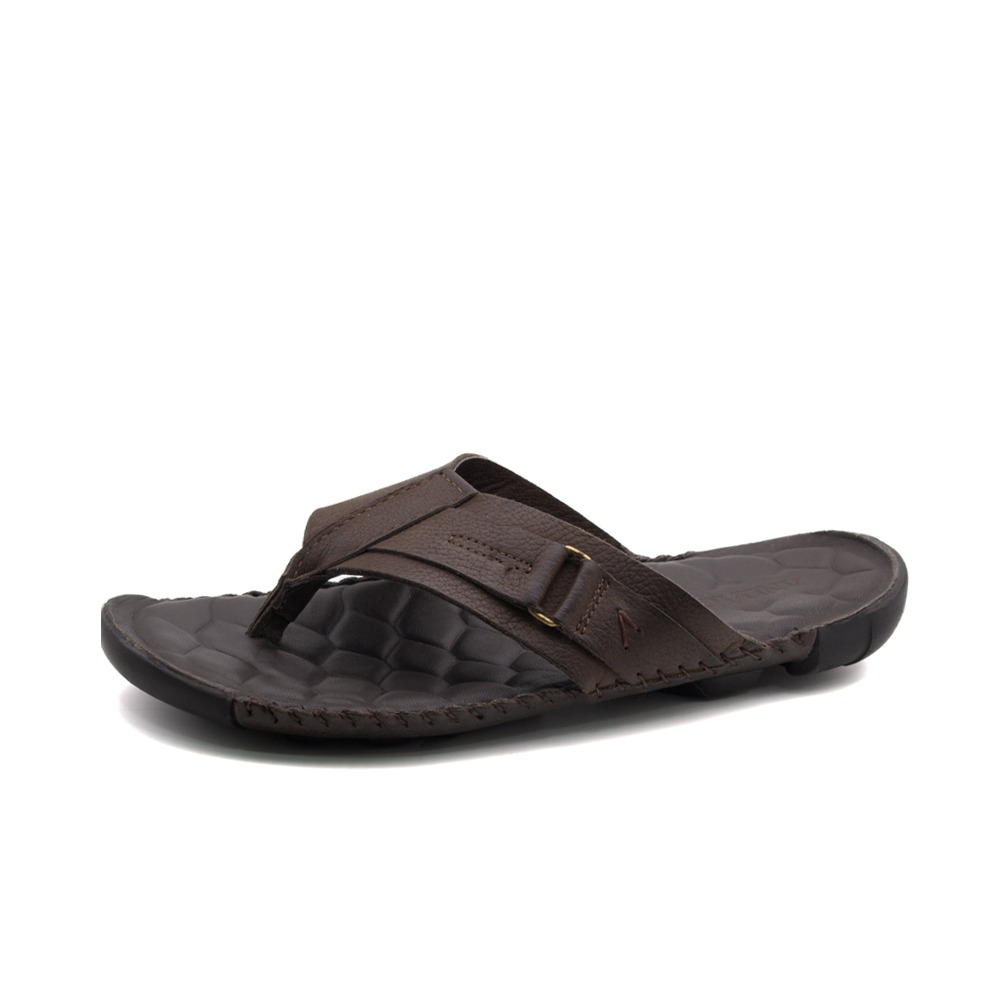 Sandália Masculina Mali em Couro Vertigo Tabaco - 7320VT Sandália Masculina Mali em Couro Vertigo Tabaco - 7320VT