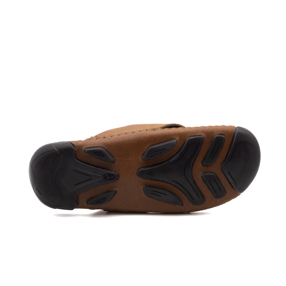 Sandália Masculina Mali em Couro Vertigo Tan - 7320VTA