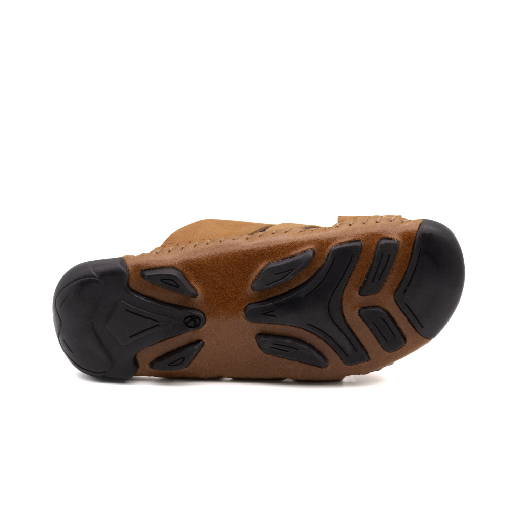 Sandália Masculina Mali em Couro Vertigo Tan - 7321VTA Sandália Masculina Mali em Couro Vertigo Tan - 7321VTA