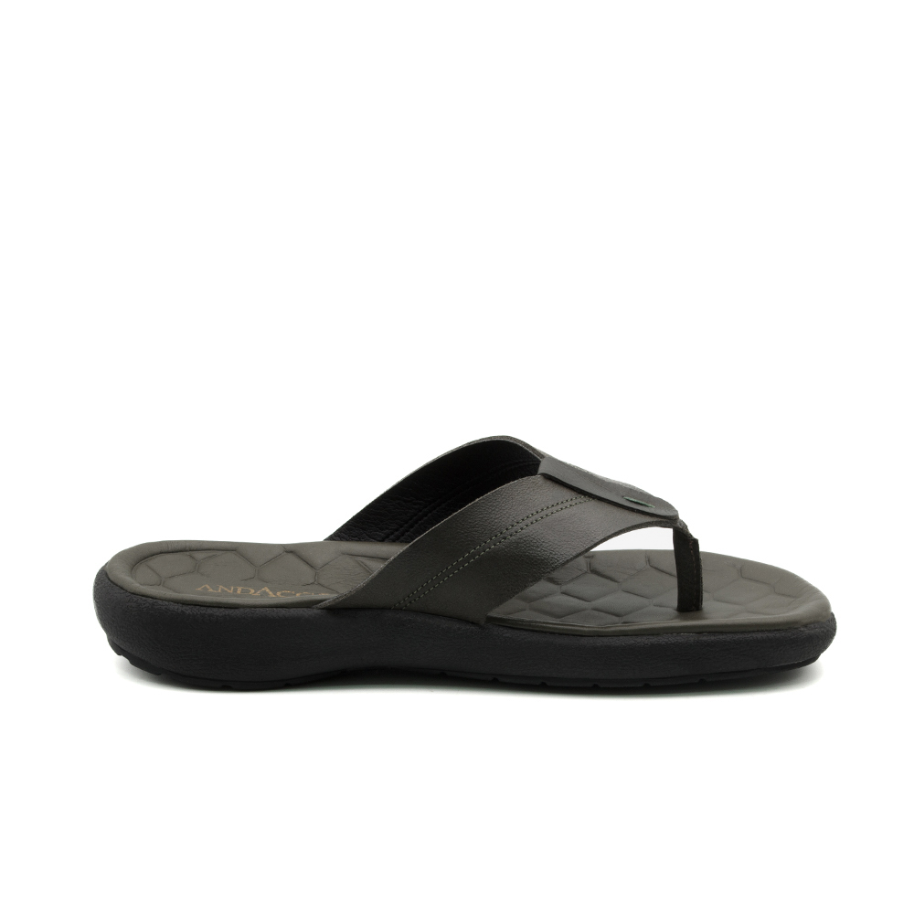 Sandália Masculina Massai em Couro Senna Army - 5300SA