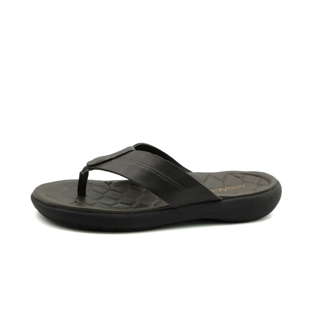 Sandália Masculina Massai em Couro Senna Army - 5300SA