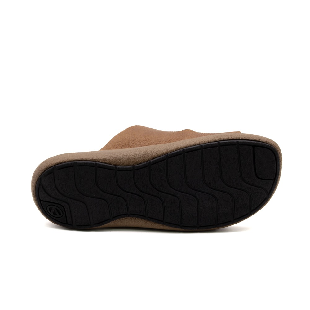 Sandália Masculina Massai em Couro Senna Camel - 5302SC