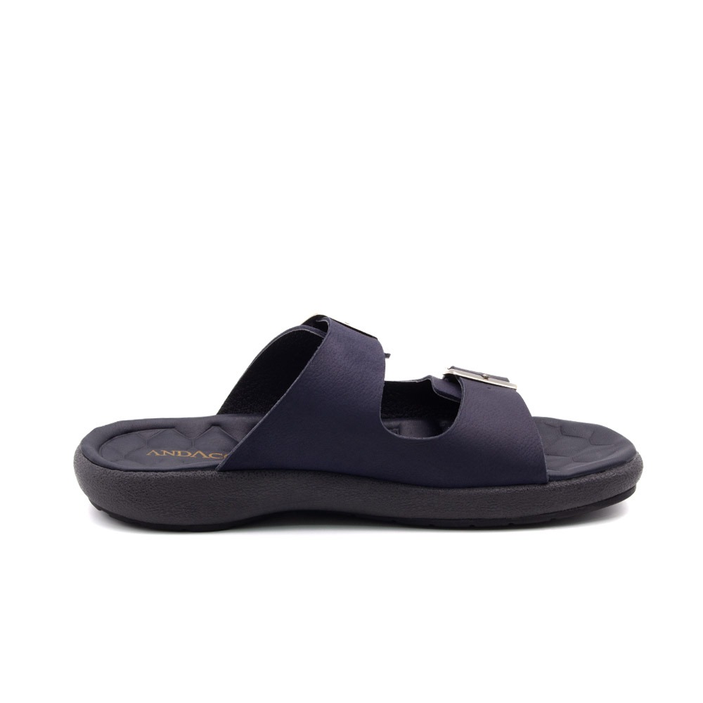 Sandália Masculina Massai em Couro Vertigo Marinho - 5302VM