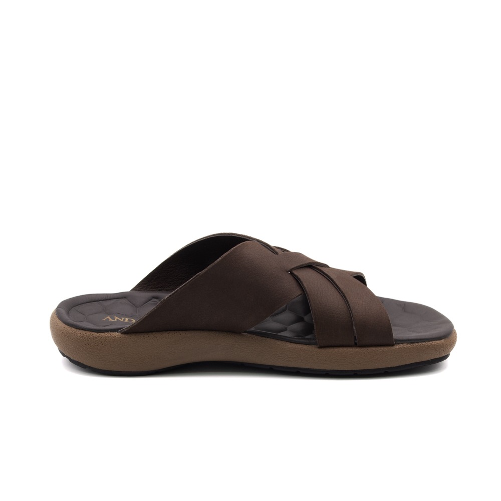 Sandália Masculina Massai em Couro Vertigo Tabaco - 5301VT Sandália Masculina Massai em Couro Vertigo Tabaco - 5301VT