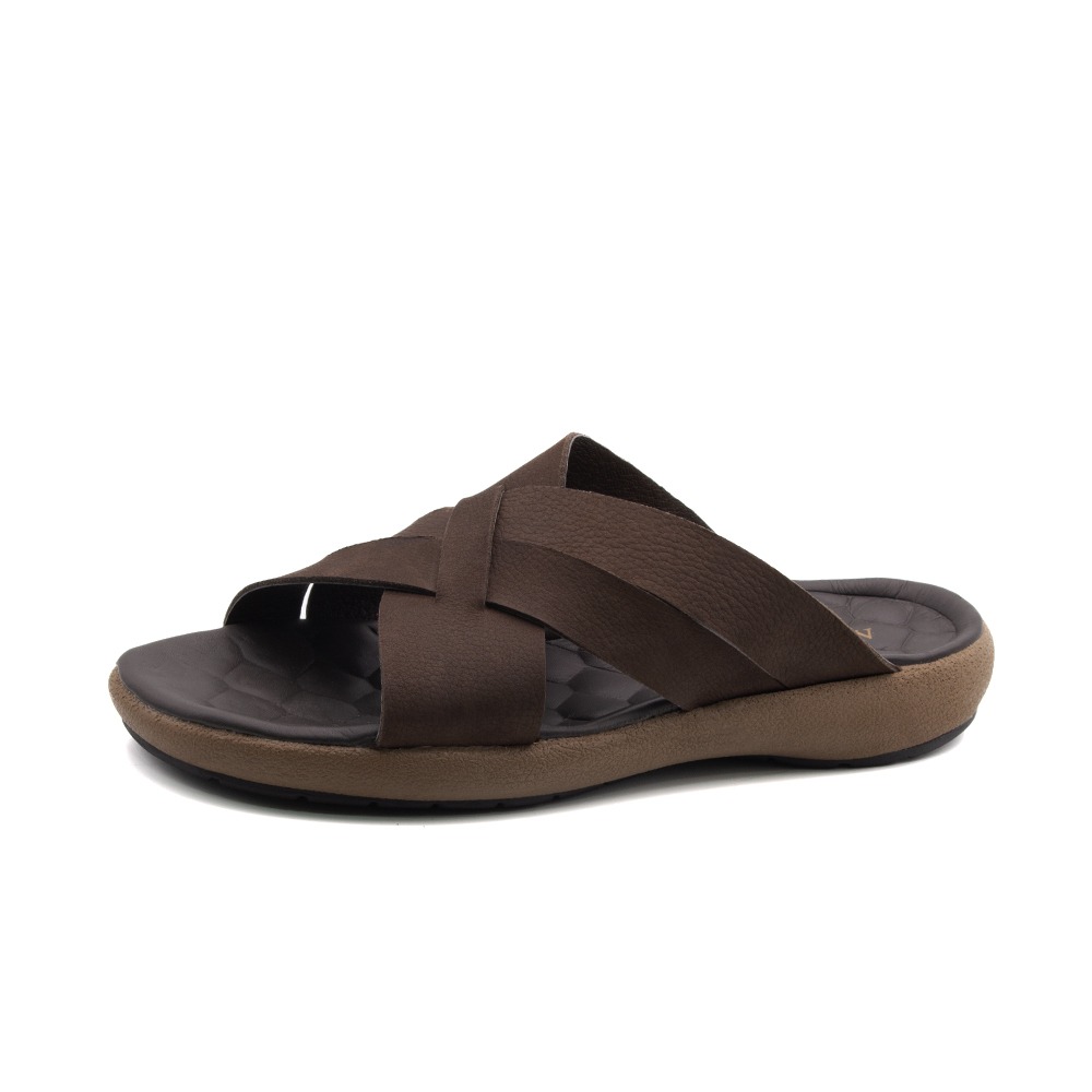 Sandália Masculina Massai em Couro Vertigo Tabaco - 5301VT Sandália Masculina Massai em Couro Vertigo Tabaco - 5301VT
