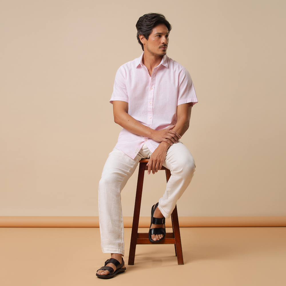 Sandália Masculina Soul em Couro Senna Dark Blue - 8860SD