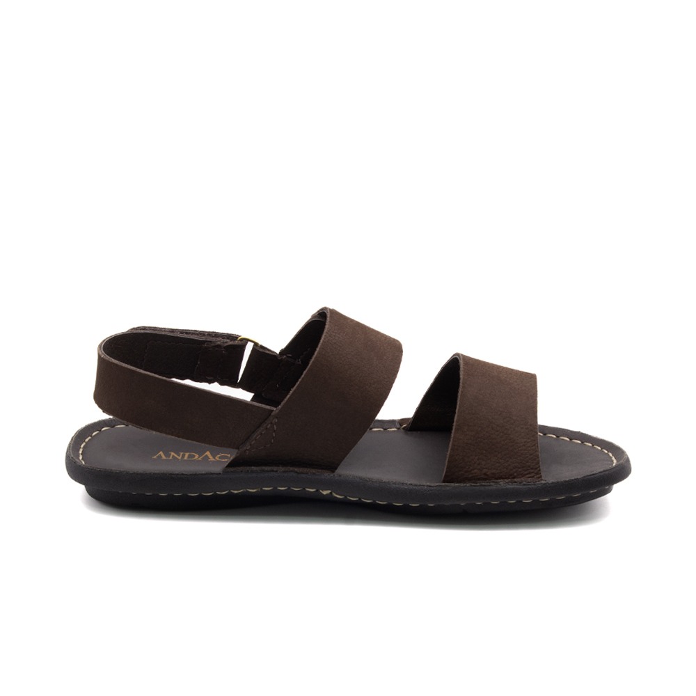 Sandália Masculina Soul em Couro Vertigo Tabaco  - 8860VT