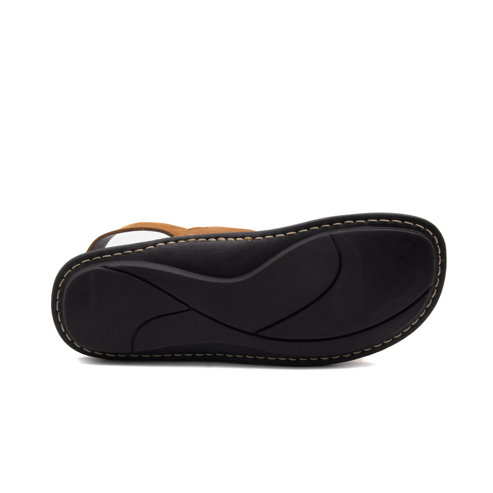 Sandália Masculina Soul em Couro Vertigo Tan - 8864VT
