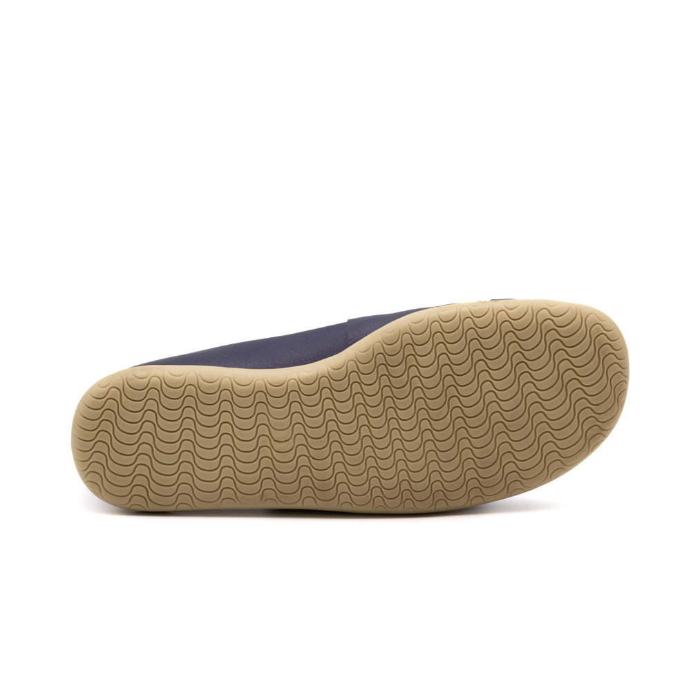 Sapatilha Feminina Siena em Couro Alfa Dark Blue - 6260AD