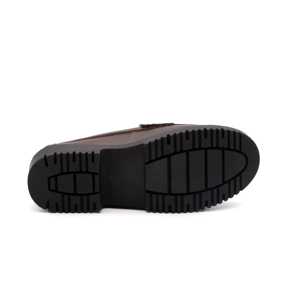 Sapato Feminino Santorini em Couro Alfa Café - 4051AC