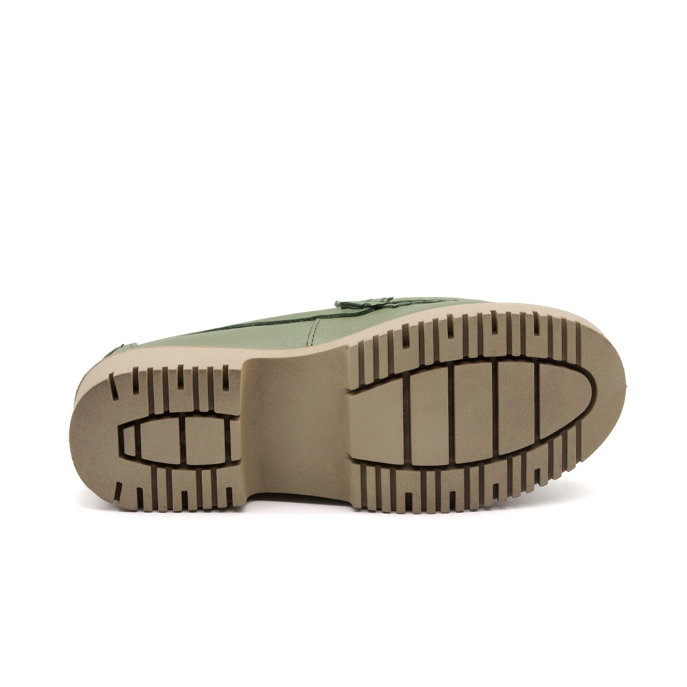 Sapato Feminino Santorini em Couro Alfa Militar - 4054AM