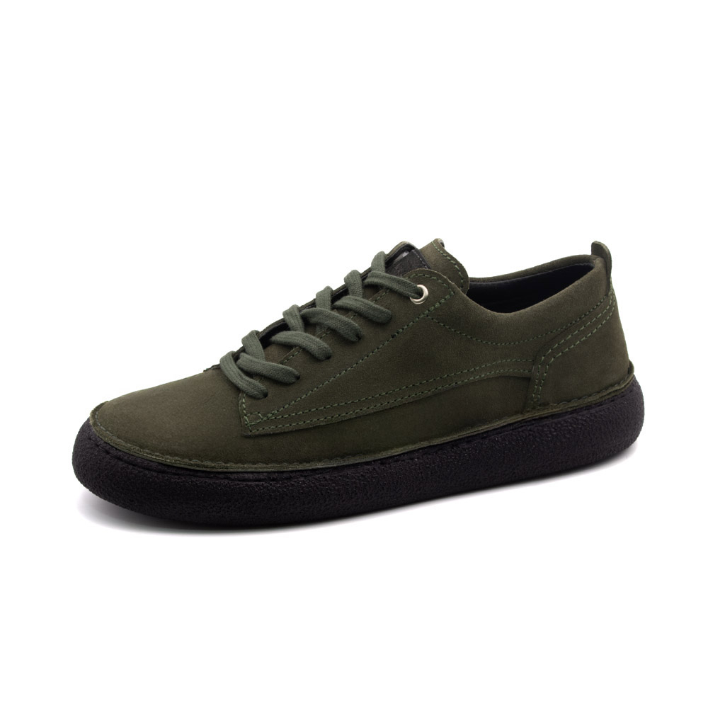 Sapato Masculino Drakkar em Couro Camurça Musgo - 5526CM Sapato Masculino Drakkar em Couro Camurça Musgo - 5526CM