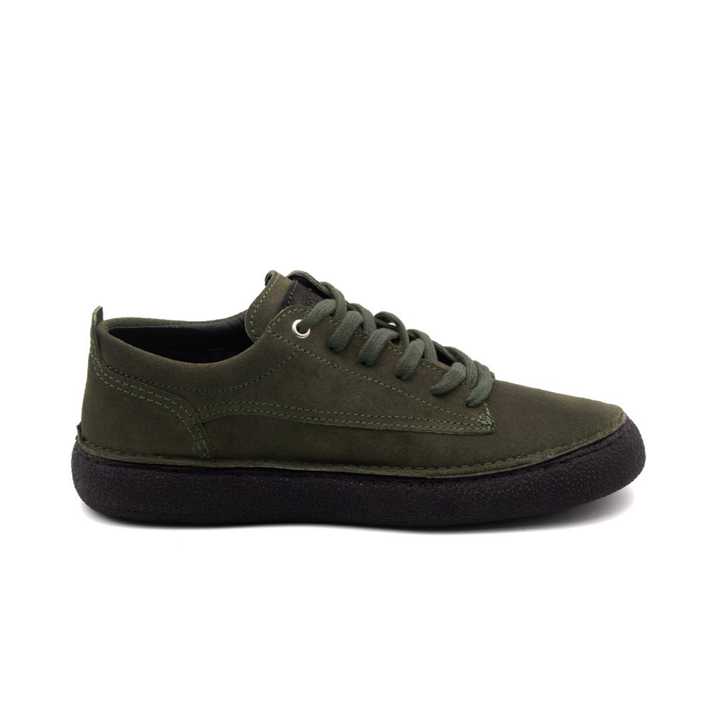 Sapato Masculino Drakkar em Couro Camurça Musgo - 5526CM Sapato Masculino Drakkar em Couro Camurça Musgo - 5526CM
