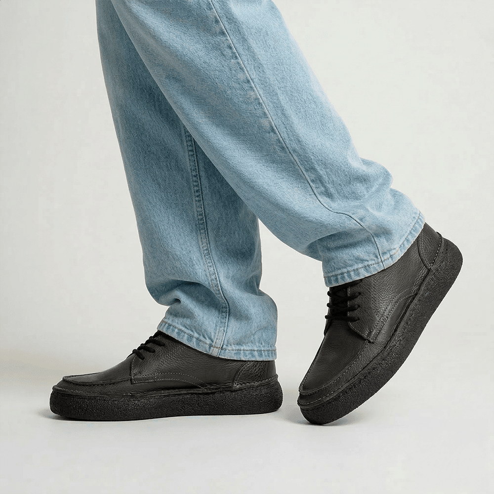 Sapato Masculino Drakkar em Couro Senna Army - 5521SA
