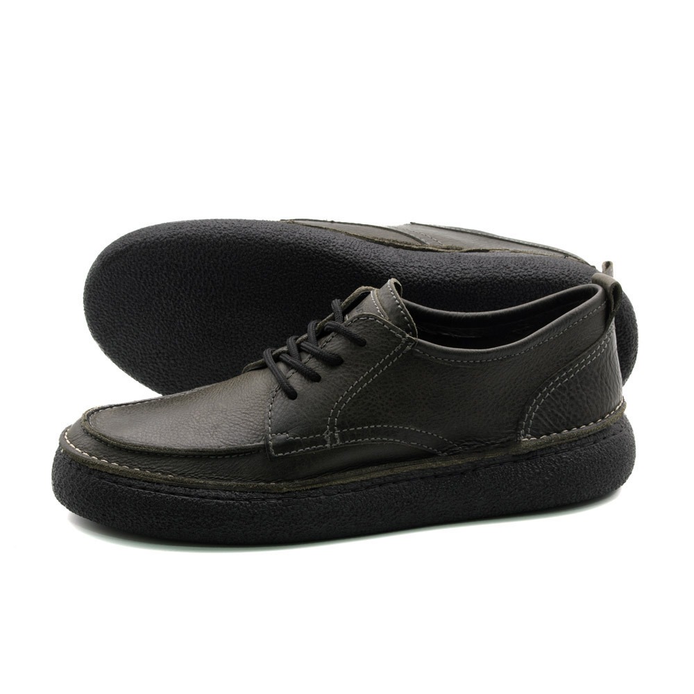 Sapato Masculino Drakkar em Couro Senna Army - 5521SA